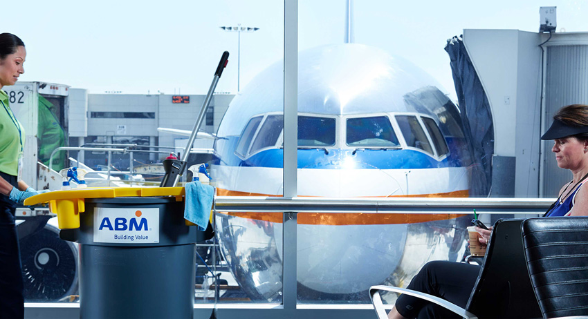 Passenger, Cargo, and Cleaning Services at the Airport